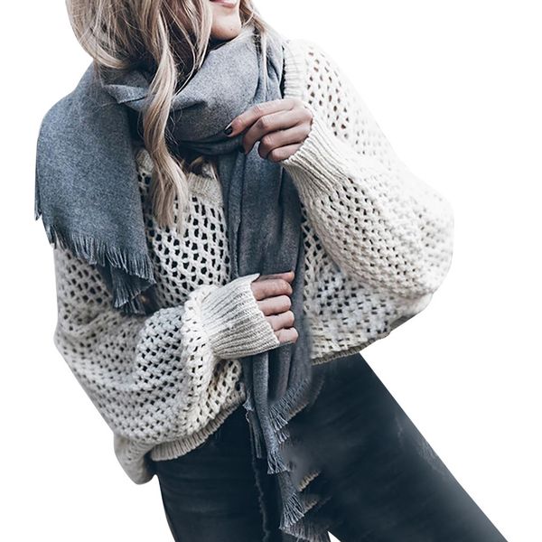 fashion casual streetwear long sleeve sweater women plus size solid o-neck knitted pulover feminino hollow out autumn jumper, White;black
fashion casual streetwear long sleeve sweater women plus size solid o-neck knitted pulover feminino hollow out autumn jumper, White;black