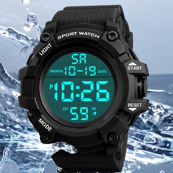 fashion casual electronics wristwatches men's sports watches dive 30m digital led watch men clock, Slivery;brown
fashion casual electronics wristwatches men's sports watches dive 30m digital led watch men clock, Slivery;brown