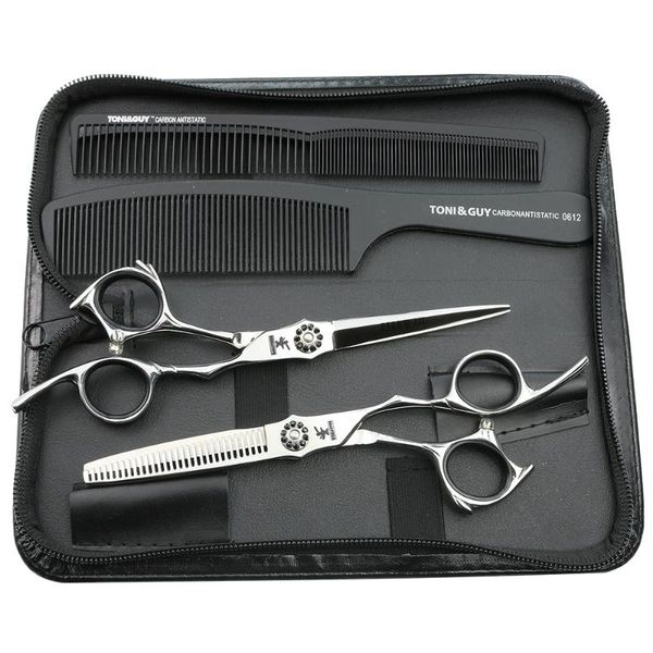 hairdressing scissors set hair scissors hairdressing tools silver 6-inch cutting and refining
hairdressing scissors set hair scissors hairdressing tools silver 6-inch cutting and refining