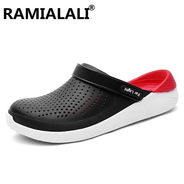 breathable garden clogs sandals men summer sandals casual beach water jelly shoes hollow non-slip male slippers, Black
breathable garden clogs sandals men summer sandals casual beach water jelly shoes hollow non-slip male slippers, Black