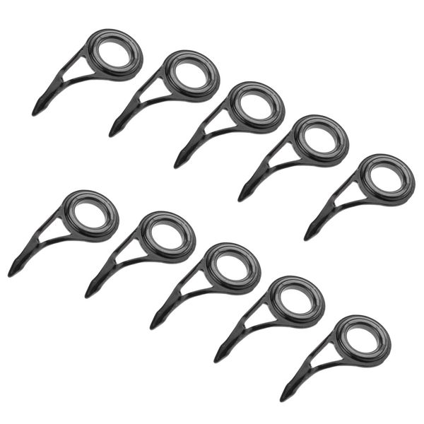 10pcs ceramic fishing rod guide tip line repair kit rings steel frame 30# rod eyes guides line rings
10pcs ceramic fishing rod guide tip line repair kit rings steel frame 30# rod eyes guides line rings