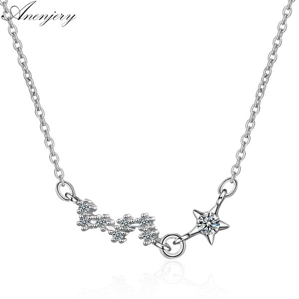 925 sterling silver zircon star necklace short chain clavicle necklace for women
925 sterling silver zircon star necklace short chain clavicle necklace for women