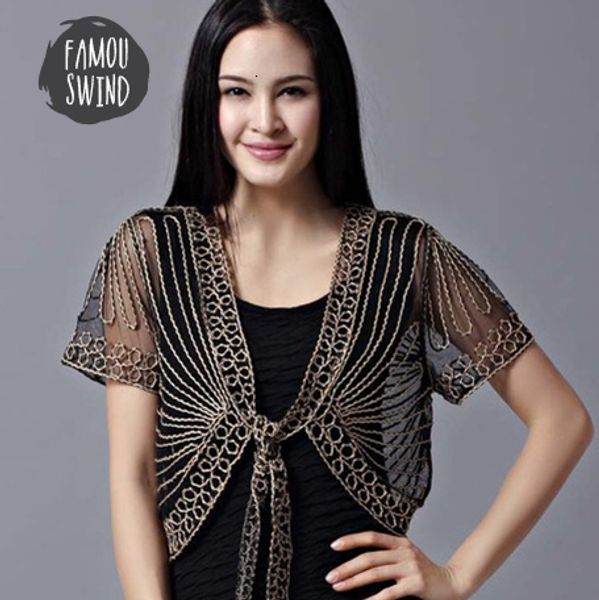 regular ladies 2019 fashion womens clothing wild perspective small harajuku chiffon lace lacing boleros shawl 802e 30, Black;brown 
regular ladies 2019 fashion womens clothing wild perspective small harajuku chiffon lace lacing boleros shawl 802e 30, Black;brown