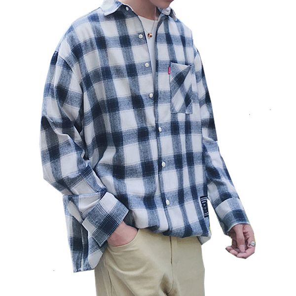 men plaid shirt spring autumn casual long sleeve shirts men shirts with pocket korean shirt male clothes 3 color, White;black
men plaid shirt spring autumn casual long sleeve shirts men shirts with pocket korean shirt male clothes 3 color, White;black