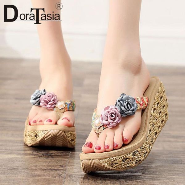 doratasia new ladies elegant daily summer wedges flip flop summer casual slippers women comfy platform shoes woman, Black
doratasia new ladies elegant daily summer wedges flip flop summer casual slippers women comfy platform shoes woman, Black