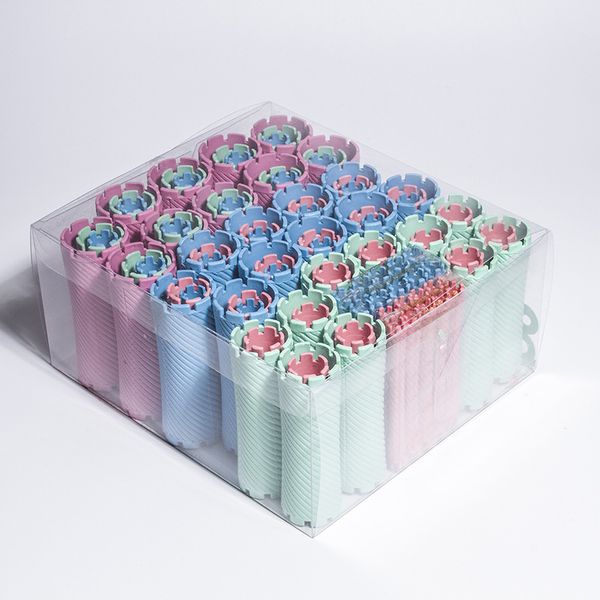 100pcs/set 10 sizes hair perm rods kit cold permanent bar plastic curlers rollers set wave fluffy corn hair maker styling un618
100pcs/set 10 sizes hair perm rods kit cold permanent bar plastic curlers rollers set wave fluffy corn hair maker styling un618