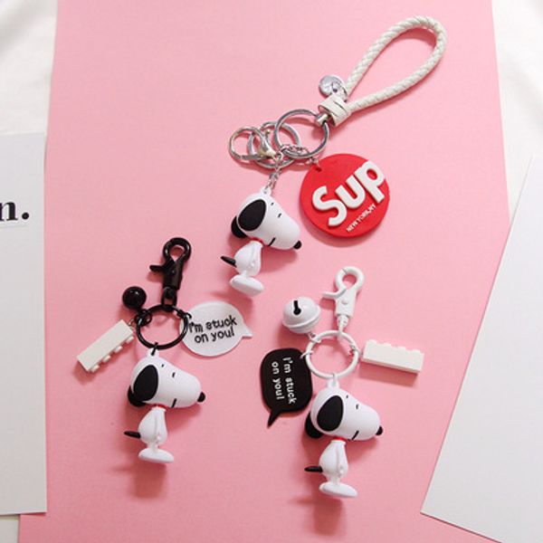 2020 new fashion cartoon dog key chain peanuts dog keychain for men key chains or women chain rings for children's toy, Silver
2020 new fashion cartoon dog key chain peanuts dog keychain for men key chains or women chain rings for children's toy, Silver