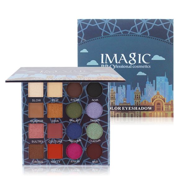 imagic 16 color shimmer glitter eye shadow palette waterproof diamond eye shadow matte eye make up set eyeshadows makeup palette
imagic 16 color shimmer glitter eye shadow palette waterproof diamond eye shadow matte eye make up set eyeshadows makeup palette