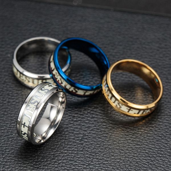 модный иисус luminous кольцо письмо из нержавеющей стали мужской ring 4 цвета светится в темноте обручальных колец для женщин bague роковой, Golden;silver
модный иисус luminous кольцо письмо из нержавеющей стали мужской ring 4 цвета светится в темноте обручальных колец для женщин bague роковой, Golden;silver