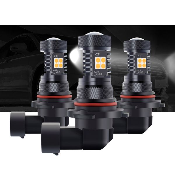2pcs car led fog light 9006 white yellow daytime running lights drl 6000k 12v auto driving bulbs lamp car styling
2pcs car led fog light 9006 white yellow daytime running lights drl 6000k 12v auto driving bulbs lamp car styling