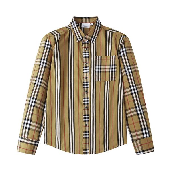 new bur brand mens shirts large size loose men designer shirt fashion classic plaid shirt outdoor casual wild striped shirt, White;black
new bur brand mens shirts large size loose men designer shirt fashion classic plaid shirt outdoor casual wild striped shirt, White;black