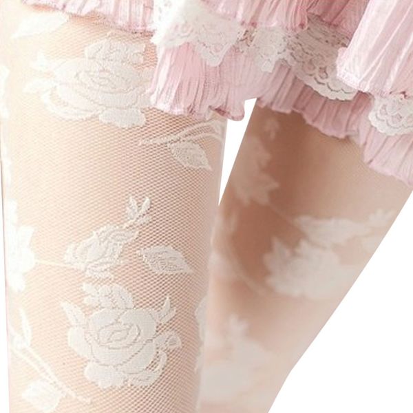 lady women pantyhose rose print tights long stocking jacquard step foot seam pantyhose stockings lingerie hosiery new, Black;white
lady women pantyhose rose print tights long stocking jacquard step foot seam pantyhose stockings lingerie hosiery new, Black;white