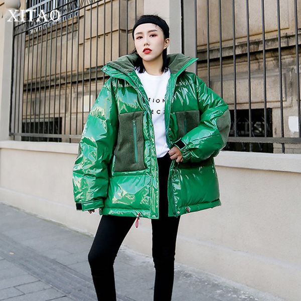 xitao straight pu parka fashion new 2019 winter elegant full sleeve hooded collar pocket patchwork minority loose coat gcc2957, Black
xitao straight pu parka fashion new 2019 winter elegant full sleeve hooded collar pocket patchwork minority loose coat gcc2957, Black