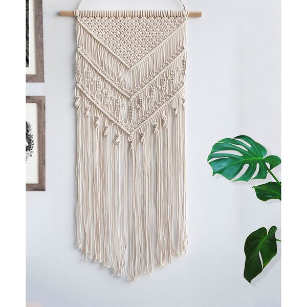 bohemian chic macrame cotton tapestry handmade wall hanging fabric farmhouse dorm room home decoration boho art decor
bohemian chic macrame cotton tapestry handmade wall hanging fabric farmhouse dorm room home decoration boho art decor
