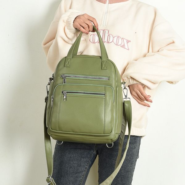 new korean version of multi-layer large-capacity small fresh backpack casual wild super fire large backpack women bag
new korean version of multi-layer large-capacity small fresh backpack casual wild super fire large backpack women bag