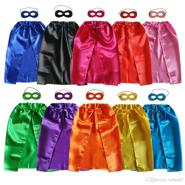 20 inch plain superhero cape +mask costumes single layer lace-up 10 colors option for kids of 1-4 years superhero cosplay halloween costume, Black;red
20 inch plain superhero cape +mask costumes single layer lace-up 10 colors option for kids of 1-4 years superhero cosplay halloween costume, Black;red