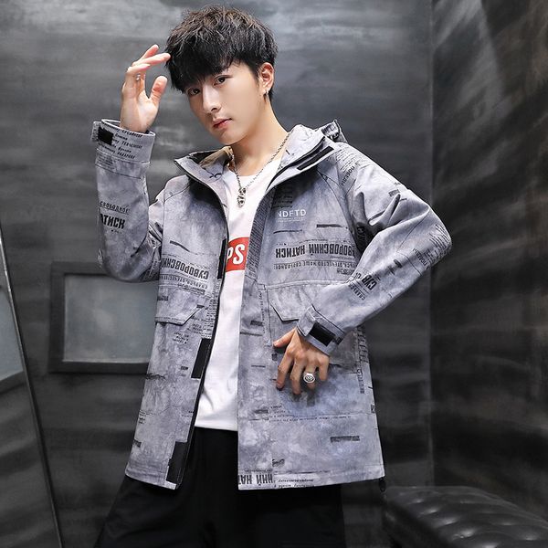 cargo foot 2019 spring and autumn korean-style loose-fit trend casual coat popular brand men's jacket, Black;brown
cargo foot 2019 spring and autumn korean-style loose-fit trend casual coat popular brand men's jacket, Black;brown
