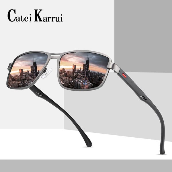 catei karrui brand new fashion sunglasses men uv400 polarized square metal frame male sun glasses fishing driving sunglasses, White;black
catei karrui brand new fashion sunglasses men uv400 polarized square metal frame male sun glasses fishing driving sunglasses, White;black