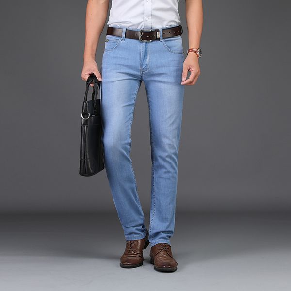 2019 sulee brand men spring summer style utr thin denim cotton causal pants business jeans 28-40 price, Blue
2019 sulee brand men spring summer style utr thin denim cotton causal pants business jeans 28-40 price, Blue