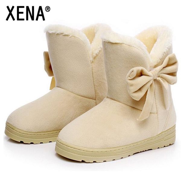 xena 4 color bowtie warm winter women snow boots flock inside platform casual flats comfortable for lady #07, Black
xena 4 color bowtie warm winter women snow boots flock inside platform casual flats comfortable for lady #07, Black