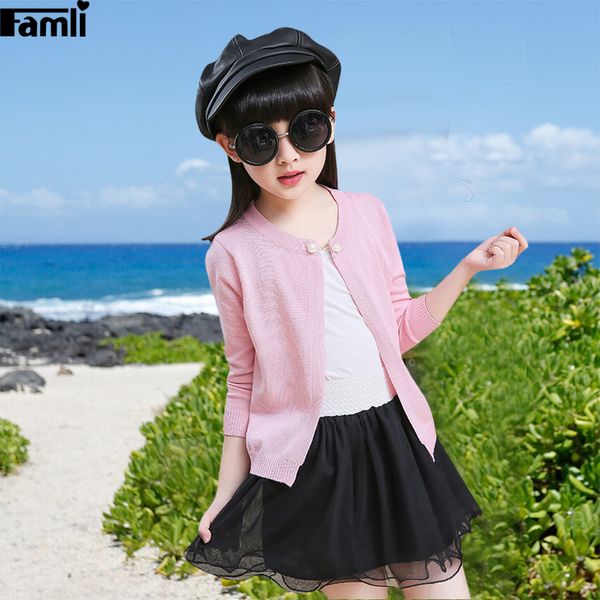 famli baby girls knitted cardigan jacket teen girl spring autumn casual thin solid sweater, Blue
famli baby girls knitted cardigan jacket teen girl spring autumn casual thin solid sweater, Blue