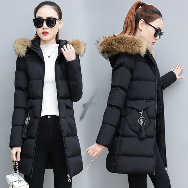 2019 down cotton winter coat women plus size women coat womens and blouses hat womens clothing korean fashion long, Black
2019 down cotton winter coat women plus size women coat womens and blouses hat womens clothing korean fashion long, Black