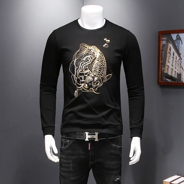 men s crewneck sweatshirt fleece long sleeve 2019 autumn winter plus large size black embroidery golden fish flower ship
men s crewneck sweatshirt fleece long sleeve 2019 autumn winter plus large size black embroidery golden fish flower ship