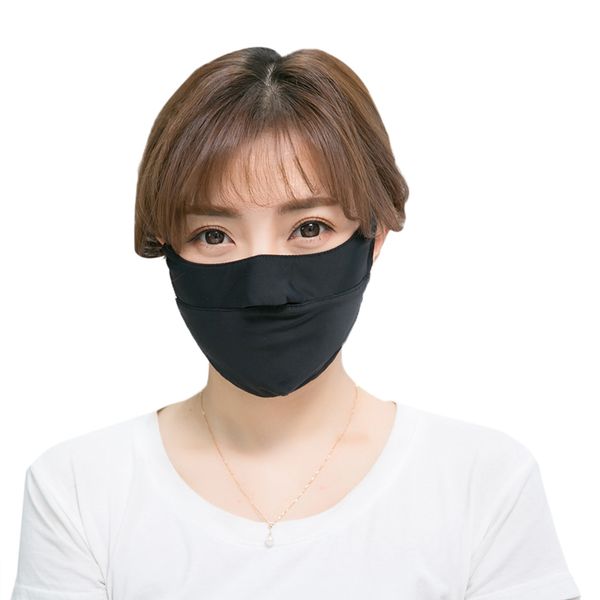 summer sunscreen masks sunscreen mask female outdoor cover face thin ice silk dew nose anti-uv riding mask women fashion new, Black
summer sunscreen masks sunscreen mask female outdoor cover face thin ice silk dew nose anti-uv riding mask women fashion new, Black