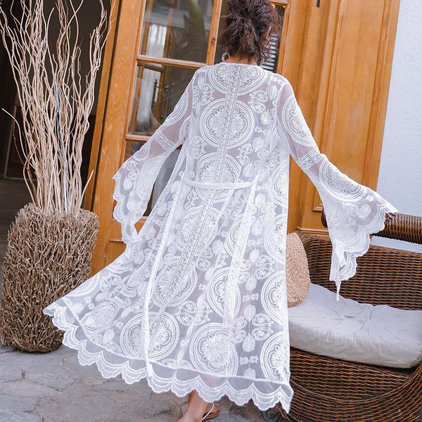 lady beach cover-ups womens swim wear bath dresses swimming suit women' tunic cape on swimsuit female kaftan new trumpet long, Blue;gray
lady beach cover-ups womens swim wear bath dresses swimming suit women' tunic cape on swimsuit female kaftan new trumpet long, Blue;gray