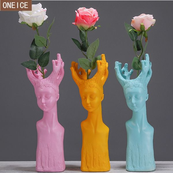 character decoration dry vase resin creative bar home luxury american retro painted flower basket ornament living room craft
character decoration dry vase resin creative bar home luxury american retro painted flower basket ornament living room craft