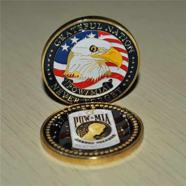united states pow/mia military challenge coin +grateful nation never forget flag eagle pow mia challenge coin
united states pow/mia military challenge coin +grateful nation never forget flag eagle pow mia challenge coin