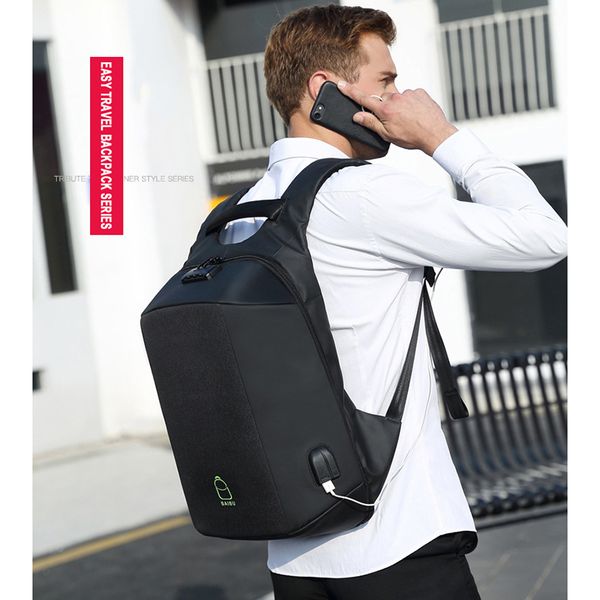 новый дизайн бизнес мужчина рюкзак 15.6 «» ноутбуки противоугонной рюкзаки usb charge мода ранцев большая емкость для путешествий mochila 
новый дизайн бизнес мужчина рюкзак 15.6 «» ноутбуки противоугонной рюкзаки usb charge мода ранцев большая емкость для путешествий mochila