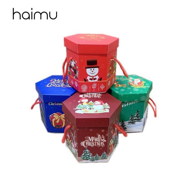 10pcs creative hexagonal box packaging apple gift box christmas eve decoration gifts package apple candy boxes
10pcs creative hexagonal box packaging apple gift box christmas eve decoration gifts package apple candy boxes