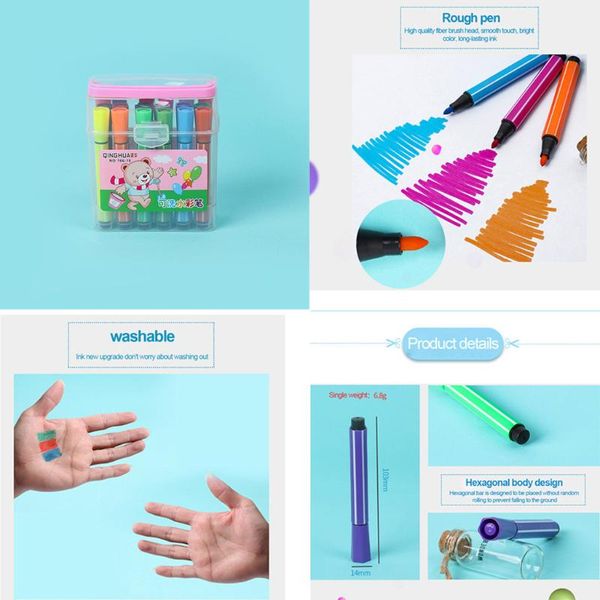18pcs 18colors children study painting stationery marker pen sets acrylic paint marker pen for ceramic rock glass porcelain mug
18pcs 18colors children study painting stationery marker pen sets acrylic paint marker pen for ceramic rock glass porcelain mug