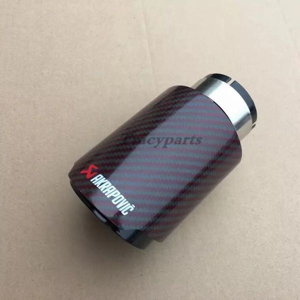 1pcs akrapovic glossy red carbon exhaust muffler black stainless plain tip tail pipes universal straight stainless steel
1pcs akrapovic glossy red carbon exhaust muffler black stainless plain tip tail pipes universal straight stainless steel
