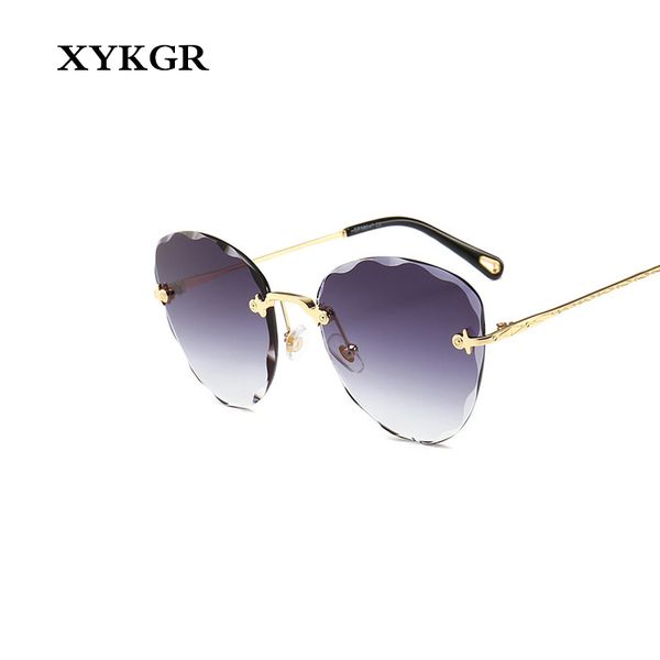 xykgr ladies fashion frameless sunglasses trend brand designer cat eyes pink sunglasses men and women glasses uv400, White;black
xykgr ladies fashion frameless sunglasses trend brand designer cat eyes pink sunglasses men and women glasses uv400, White;black