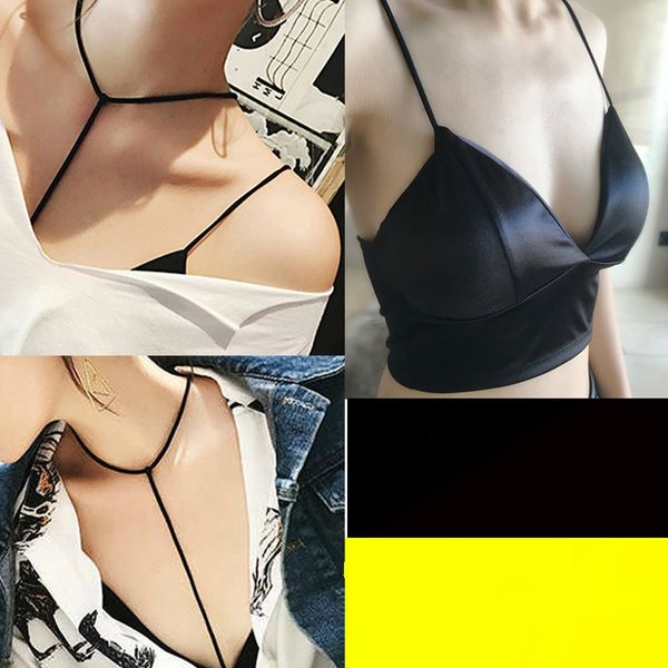 deep v sling female short fund backing tube wrapped chest slim fit satin corset outside wear small vest, White
deep v sling female short fund backing tube wrapped chest slim fit satin corset outside wear small vest, White
