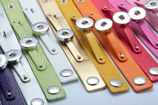 whloesale new noosa diy pu leather women girl bangle ginger snap charm bracelets button jewelry in, Golden;silver
whloesale new noosa diy pu leather women girl bangle ginger snap charm bracelets button jewelry in, Golden;silver