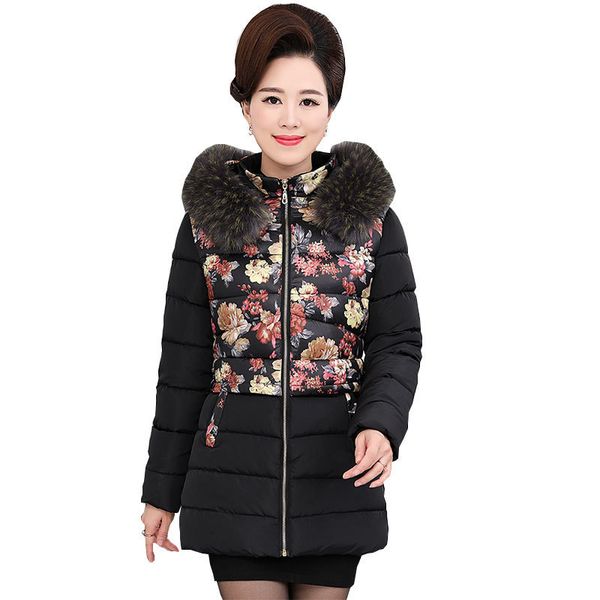 middle ages ukraine plus size fur crust winter women down cotton jas parka hooded fat femme mode women's jacket z211, Black
middle ages ukraine plus size fur crust winter women down cotton jas parka hooded fat femme mode women's jacket z211, Black