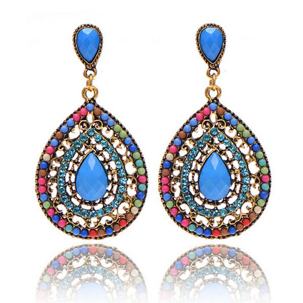 vintage resin multicolor beads bohemian dangle drop earrings for women fashion ethnic statement earring charm female jewelry, Silver
vintage resin multicolor beads bohemian dangle drop earrings for women fashion ethnic statement earring charm female jewelry, Silver