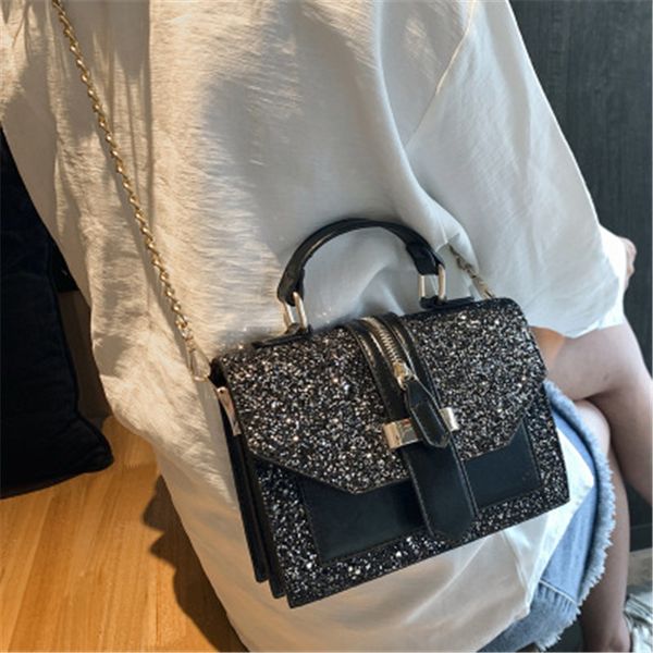 bling bling pu leather crossbody bags for women 2020 fashion sequined shoulder messenger bag chains ladies handbags and purses
bling bling pu leather crossbody bags for women 2020 fashion sequined shoulder messenger bag chains ladies handbags and purses
