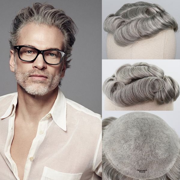 toupee тонкий pu человеческих волос для мужчин # 5 80% замена серый волос мужчины toupee волос система 6 дюймов завитые шиньоны 8х10, Black
toupee тонкий pu человеческих волос для мужчин # 5 80% замена серый волос мужчины toupee волос система 6 дюймов завитые шиньоны 8х10, Black