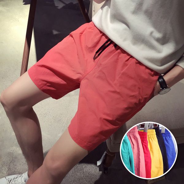 large amount favorably 2018 summer wear quick-dry beach shorts solid color candy-colored seven-color casual shorts, White;black
large amount favorably 2018 summer wear quick-dry beach shorts solid color candy-colored seven-color casual shorts, White;black
