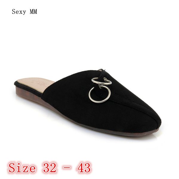 summer style women flats sandals slippers woman flat shoes loafers slip-on shoes sandals small plus size 32 33 - 40 41 42 43 44, Black
summer style women flats sandals slippers woman flat shoes loafers slip-on shoes sandals small plus size 32 33 - 40 41 42 43 44, Black