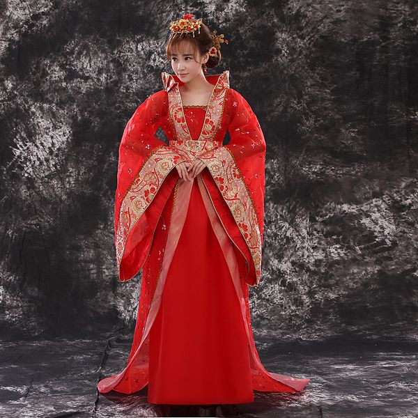magnificent imperial princess chinese costume women fairy costume clothing hanfu trailing dress chinese ancient clothes18, Black;red
magnificent imperial princess chinese costume women fairy costume clothing hanfu trailing dress chinese ancient clothes18, Black;red