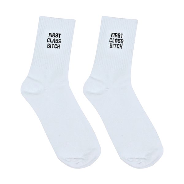 2019 new simple fashion men's women's letters casual printed skateboard funny socks, Black
2019 new simple fashion men's women's letters casual printed skateboard funny socks, Black