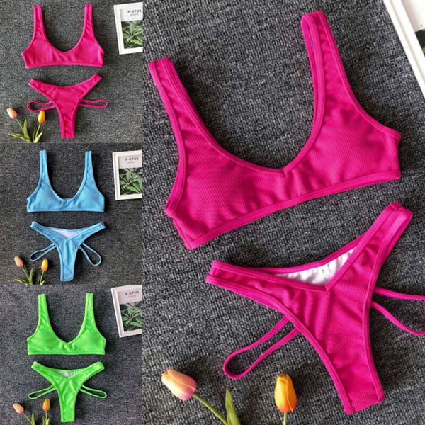 2019 brazilian bikini set swimsuit swimwear women push-up padded bra beachwear, White;black
2019 brazilian bikini set swimsuit swimwear women push-up padded bra beachwear, White;black