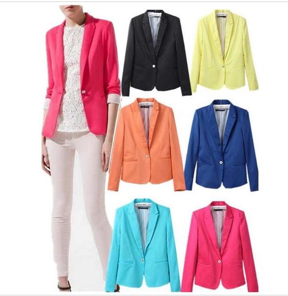 xxl new 2019 spring autumn blazer women suit foldable brand jacket made of cotton & spandex ladies refresh blazers candy color, Black;brown
xxl new 2019 spring autumn blazer women suit foldable brand jacket made of cotton & spandex ladies refresh blazers candy color, Black;brown