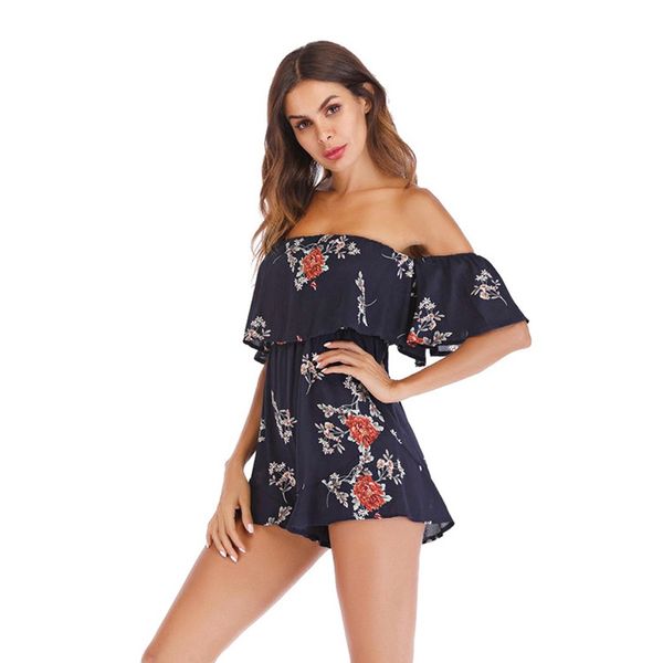 chamsgend women's floral rompers off shoulder summer strapless playsuits short jumpsuits rompers womens jumpsuit overalls c3052, Black;white
chamsgend women's floral rompers off shoulder summer strapless playsuits short jumpsuits rompers womens jumpsuit overalls c3052, Black;white