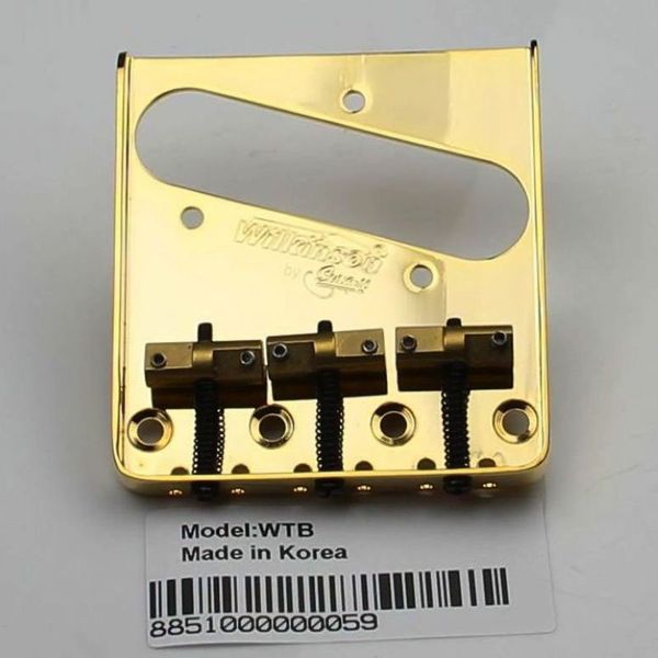 wilkinson wtb chrome silve black gold vintage style fixed tele electric guitar bridge with brass saddles for tl guitar bridge
wilkinson wtb chrome silve black gold vintage style fixed tele electric guitar bridge with brass saddles for tl guitar bridge